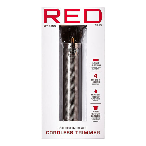 RED BY KISS Precision Blade Cordless Trimmer – Cool Gray