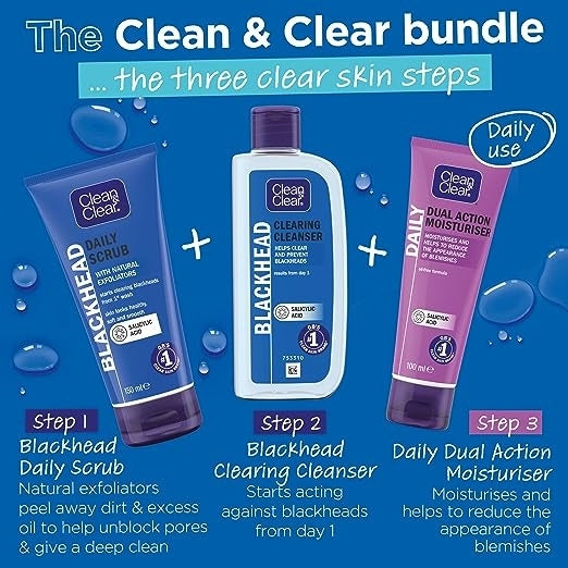 CLEAN & CLEAR Blackhead Clearing Daily Scrub-150 ML