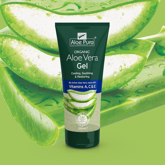 ALOE VERA GEL WITH VITAMINS A C AND E 200 ml