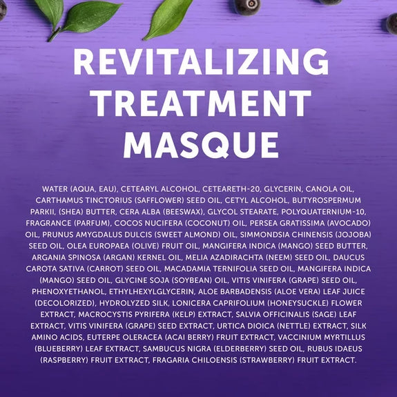 Cantu Revitalizing Treatment Masque with Acai Berry, 12 oz.