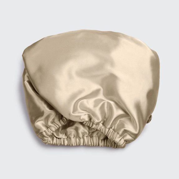 kitsch Champagne Satin Wrapped Hair Towel