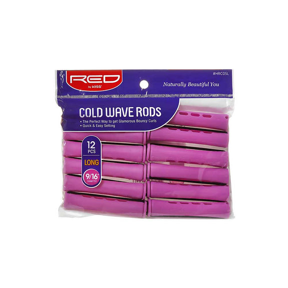 RED BY KISS Cold Wave Rods Long (12pcs)