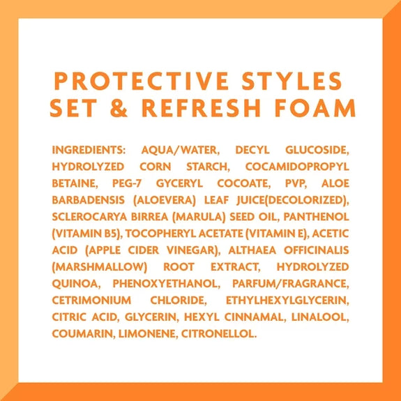 CANTU PROTECTIVE STYLES SET & REFRESH FOAM 237 ML