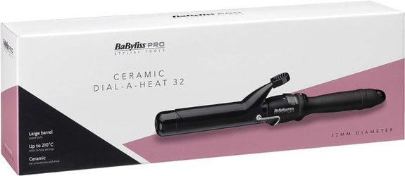 BaByliss Pro Ceramic Dial-a-Heat Tong 32mm