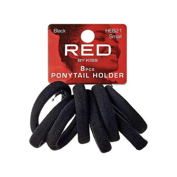 RED BY KISS Ponytail Holder Small Black