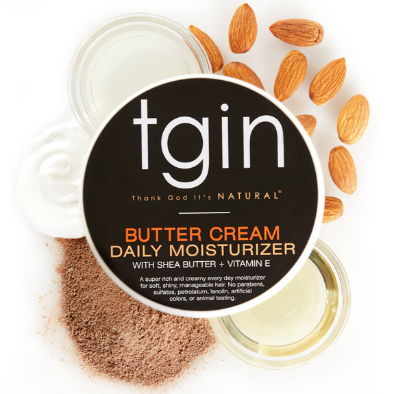 TGIN Butter Cream Daily Moisturizer for Natural Hair – 12oz