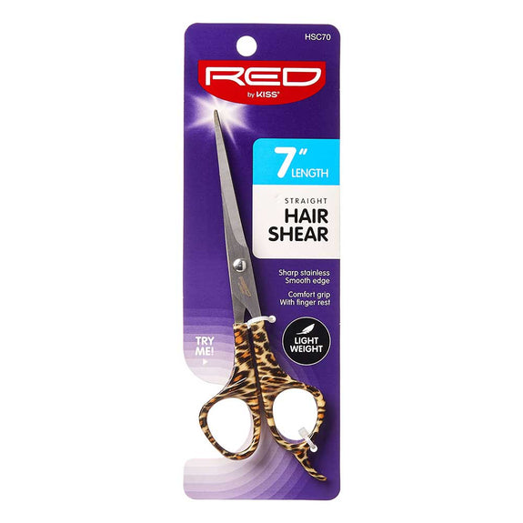 RED BY KISS Straight Hair Shear 7"