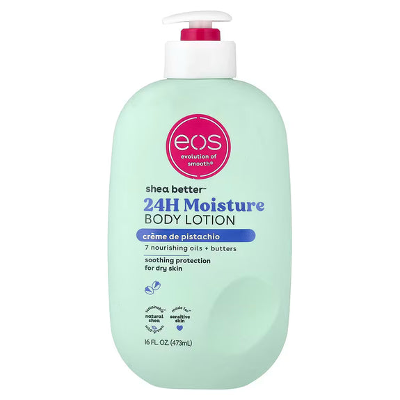 Eos 24H Moisture Creme De Pistachio body lotion 473ml/16oz