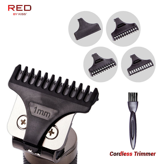 RED BY KISS Precision Blade Cordless Trimmer – Cool Gray