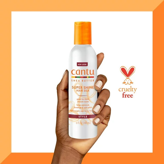 Cantu Shea Butter Super Shine Hair Silk, Lightweight Oil, 180 ML