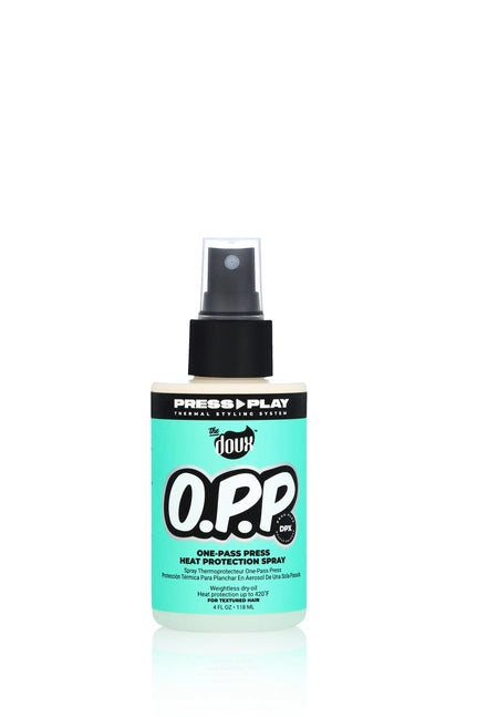 THE DOUX O.P.P. One-Pass Press Heat Protection Spray 2 0Z