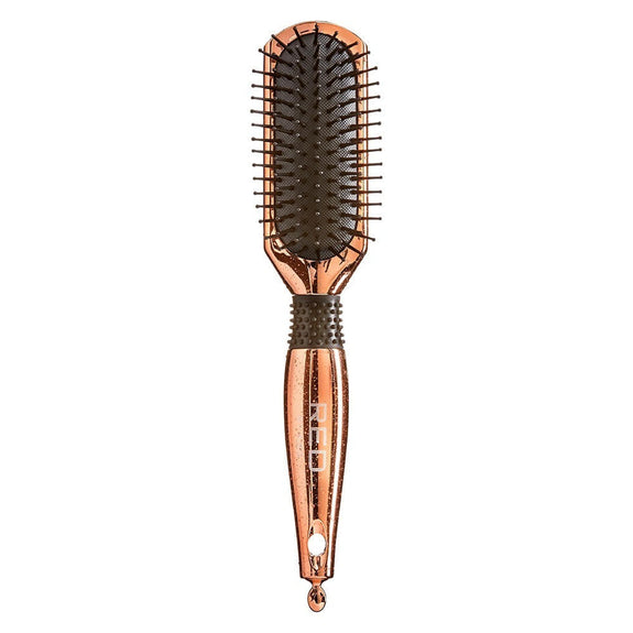 RED BY KISS Rose Gold Chrome Paddle Brush Small Cushion