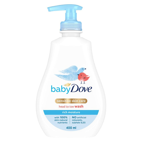 Dove Rich Moisture Baby Wash 400ml