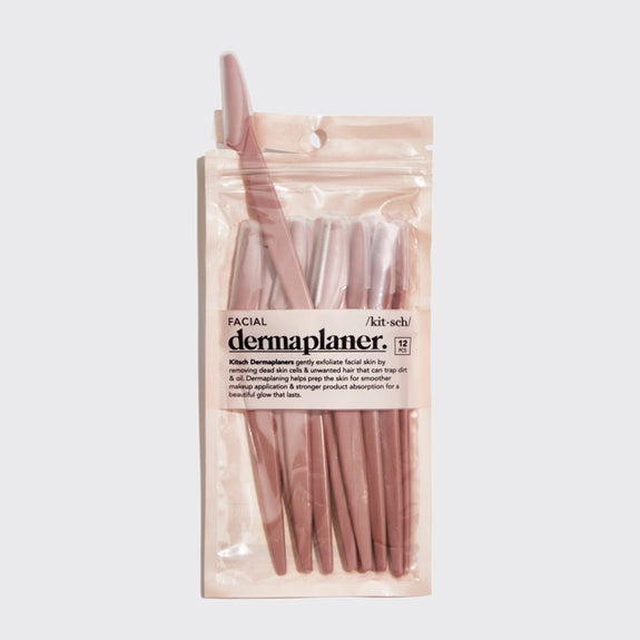 KITSCH Eco-Friendly Dermaplaner 12 Pack- Terracotta