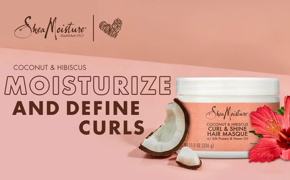 SHEAMOISTURE HYDRATING HAIR MASK COCONUT AND HIBISCUS FRIZZ CONTROL-326G