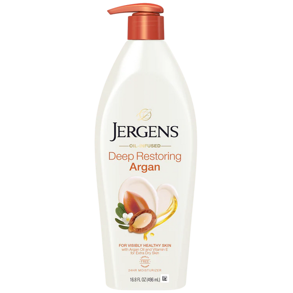 JERGENS Deep Restoring Argan Oil Moisturizer-496 ML