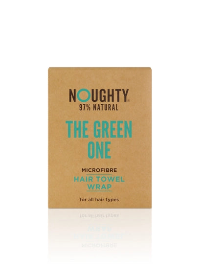 NOUGHTY Microfibre Hair Towel - the Green One