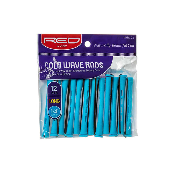 RED BY KISS Cold Wave Rods Long (12pcs)