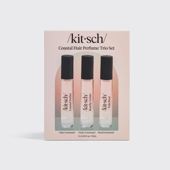 Kitsch Hair Perfume Trio Set - Tula Rose, Beachy Gelato, Coastal