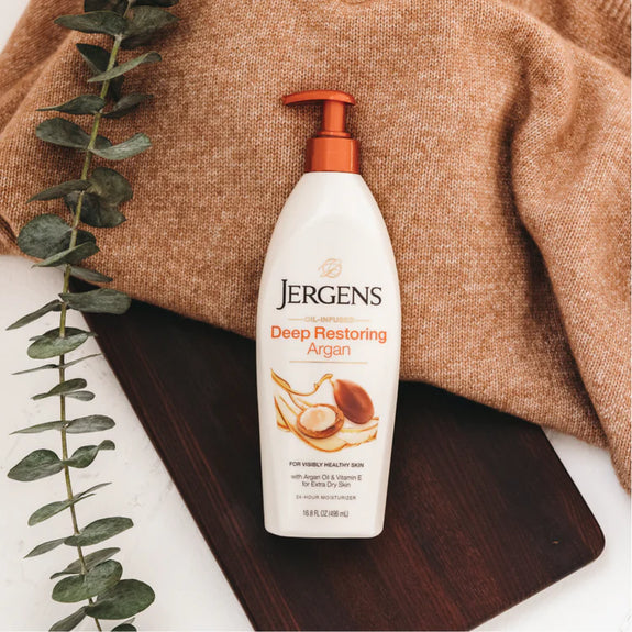 JERGENS Deep Restoring Argan Oil Moisturizer-496 ML