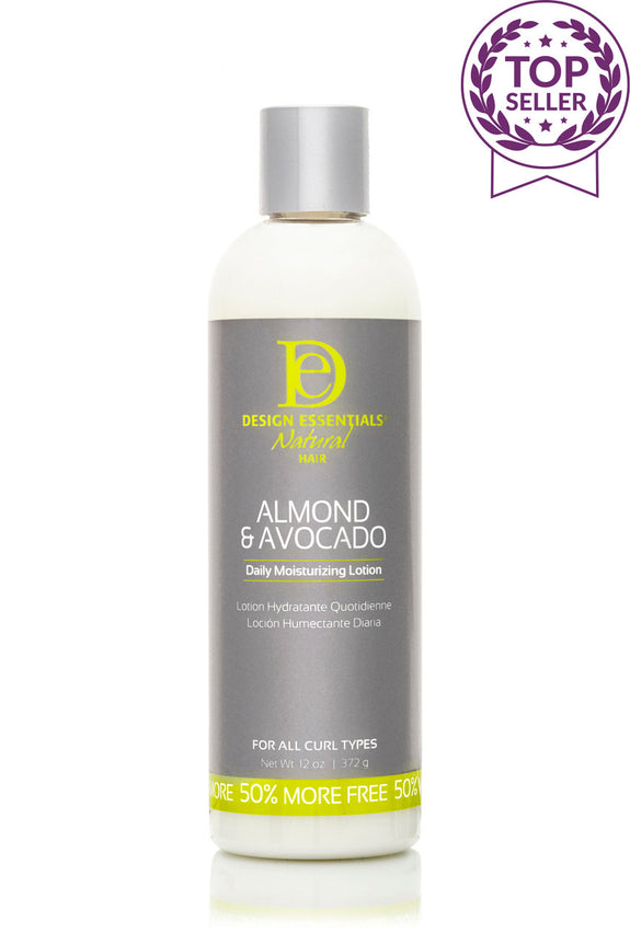 DESIGN ESSENTIALS Almond & Avocado Daily Moisturizing Lotion - 12oz