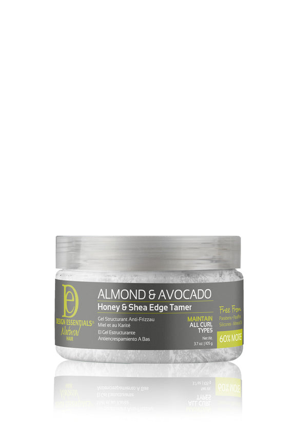 DESIGN ESSENTIALS ALMOND AVOCADO Honey & Shea Edge Tamer 3.7 oz