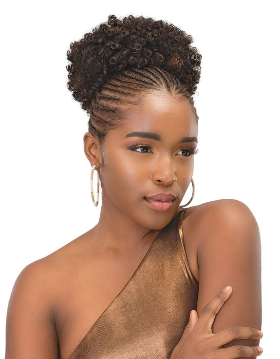 JANET PONYTAIL  AFRO PERM STRING PREMIUM SYNTHETIC HAIR