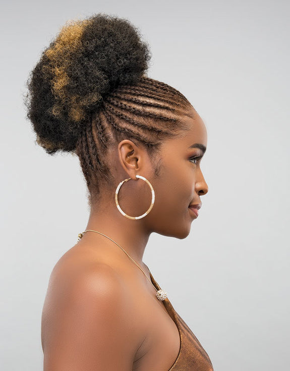 JANET PONYTAIL AFRO PUFF STRING PREMIUM SYNTHETIC HAIR