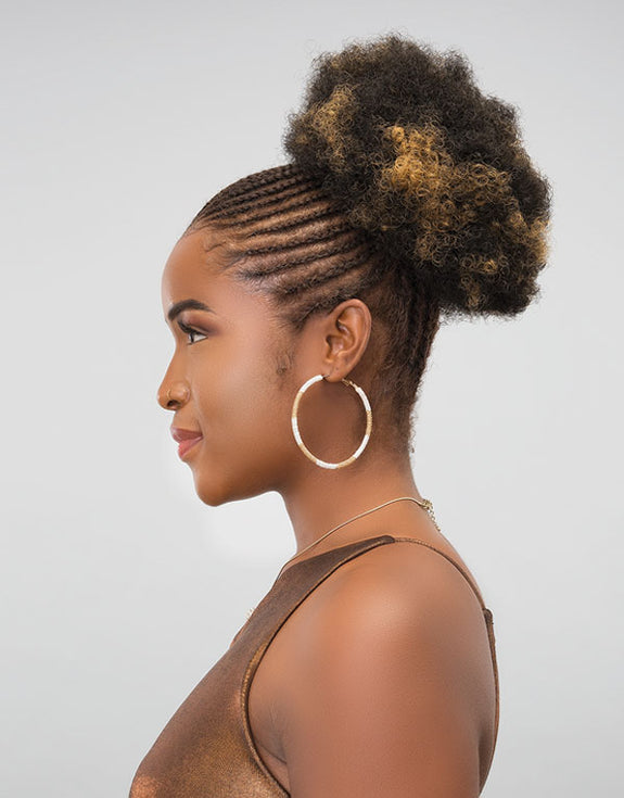 JANET PONYTAIL AFRO PUFF STRING PREMIUM SYNTHETIC HAIR