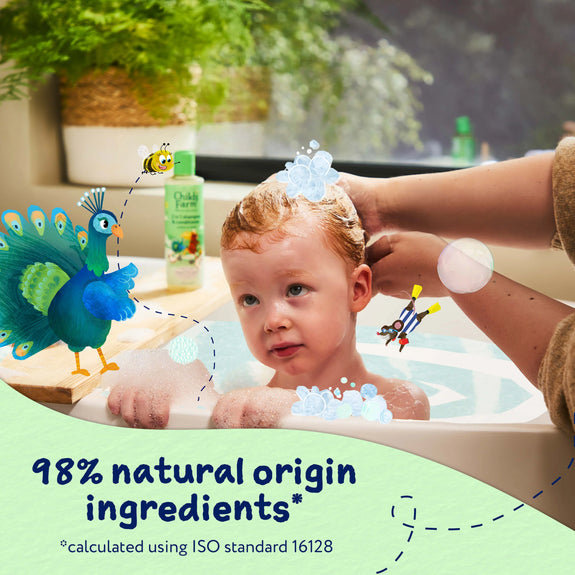 CHILD FARM SENSITIVE SKIN EXPERTS 2 IN 1 SHAMPOO & CONDITIONER APPLE & PEAR 250 ML