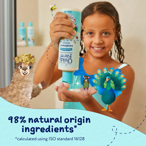 CHILD FARM SENSITIVE SKIN EXPERTS COCO NOURISH  CONDITIONER COCONUT 250 ML [NEW LOOK ]