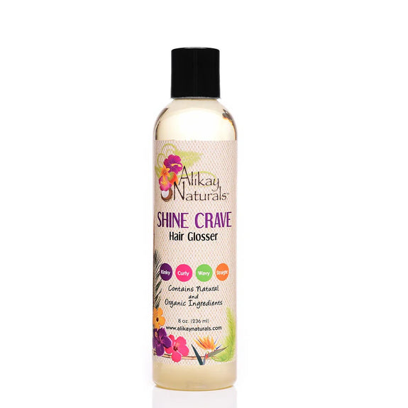 ALIKAY NATURAL SHINE CRAVE HAIR GLOSSER 8 OZ