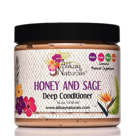 ALIKAY NATURAL HONEY AND SAGE DEEP CONDITIONER 16 OZ