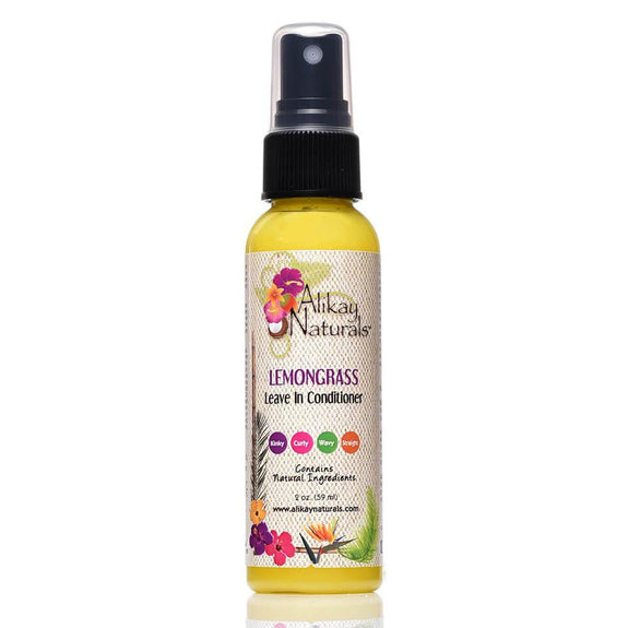 ALIKAY NATURAL LEMONGRASS LEAVE IN CONDITIONER 2 OZ