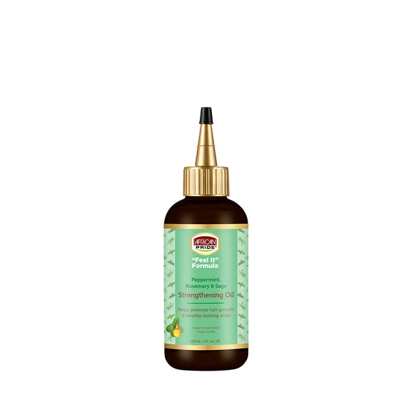 AFRICAN PRIDE "FEEL IT" FORMULA STRENGTHENING OIL, 4OZ