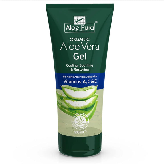 ALOE VERA GEL WITH VITAMINS A C AND E 200 ml