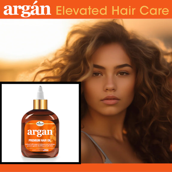 DIFEEL ELEVATED ARGAN PREMIUM HAIR OIL 7.1 OZ.