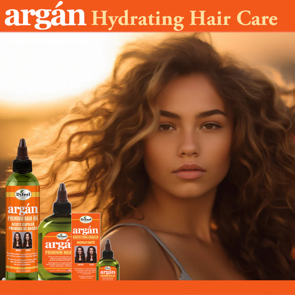 DIFEEL ARGAN HYDRATING PREMIUM HAIR OIL 8 OZ
