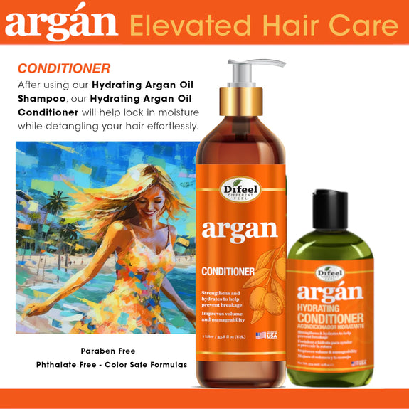 DIFEEL ELEVATED ARGAN CONDITIONER 33.8 OZ.