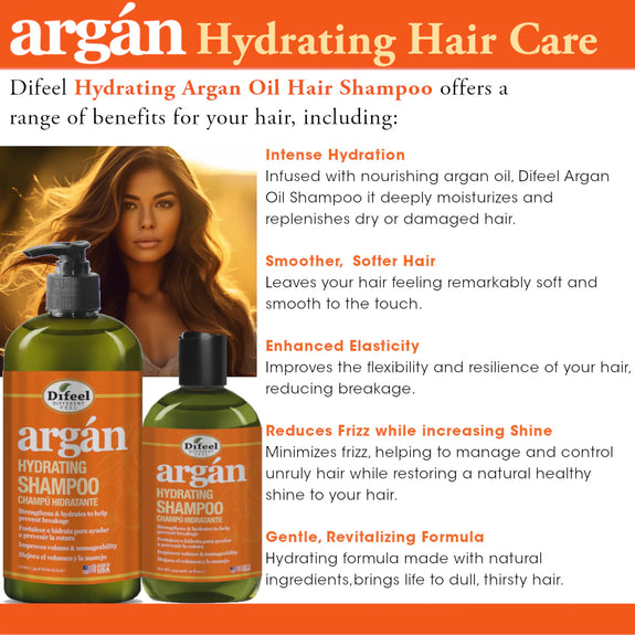 DIFEEL ARGAN HYDRATING SHAMPOO