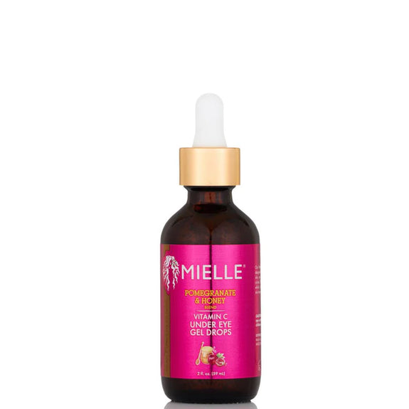 MIELLE ORGANICS POMEGRANATE & HONEY BLEND VITAMIN C UNDER EYE GEL DROPS 2OZ