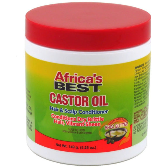 Africas Best Castor Oil Hair & Scalp Conditioner, 5.25 oz