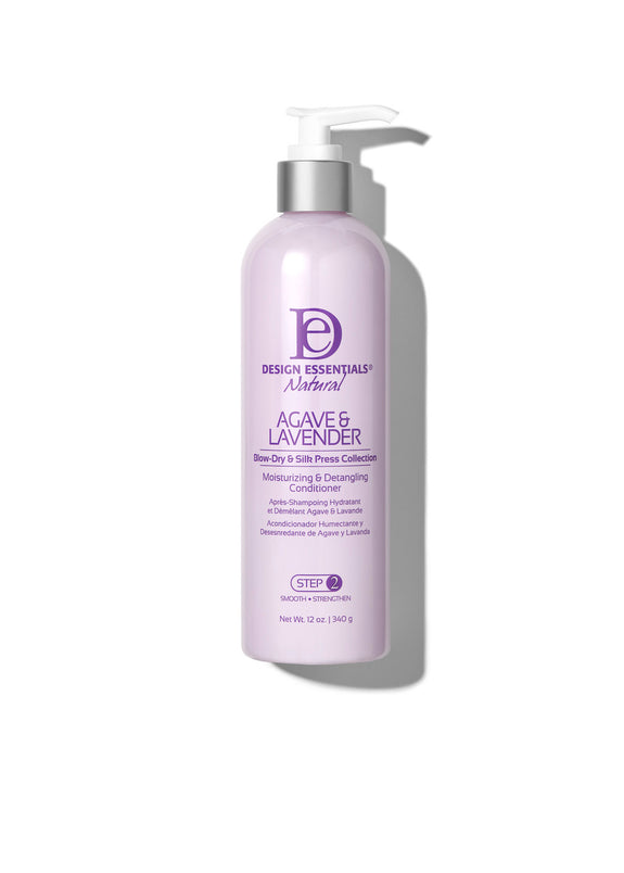 DESIGN ESSENTIALS Agave & Lavender Moisturizing & Detangling Conditioner-12 OZ