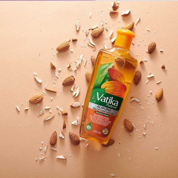 Vatika Naturals Multivitamin Enriched Almond Hair Oil 200 ML