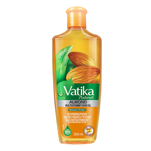 Vatika Naturals Multivitamin Enriched Almond Hair Oil 200 ML