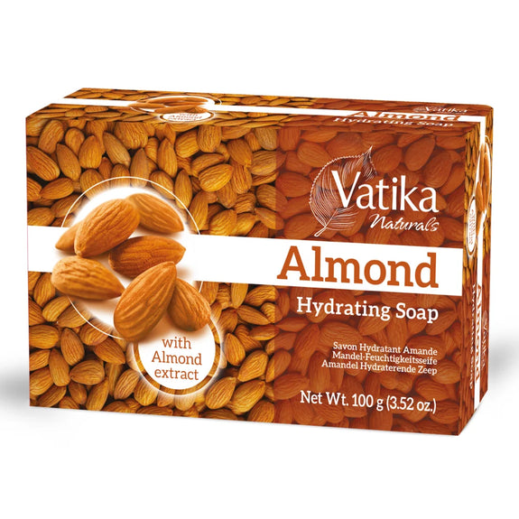 Vatika Naturals Almond Hydrating Soap, 100 gm