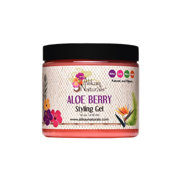 ALIKAY NATURAL ALOE BERRY STYLING GEL 16 OZ