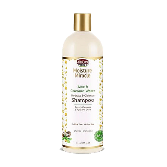 African Pride Moisture Miracle Aloe & Coconut Water Shampoo 354ml