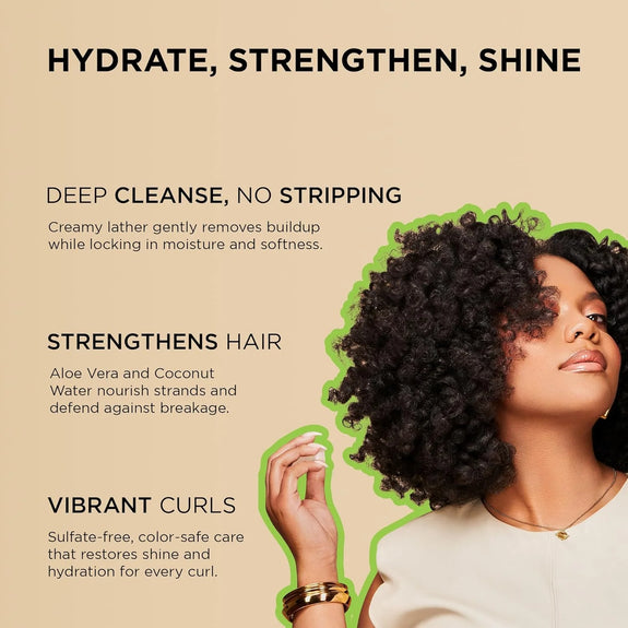 African Pride Moisture Miracle Aloe & Coconut Water Shampoo 354ml