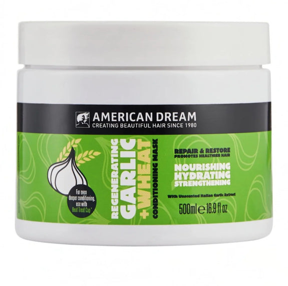 American Dream Regenerating Garlic + Wheat Conditioning  mask 500g